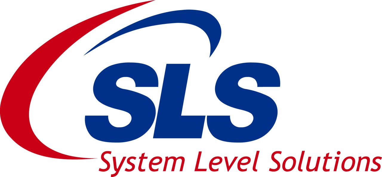 System Level Solutions logo in color with transparent background