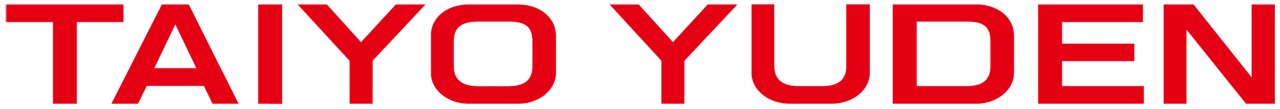 TAIYO YUDEN logo in color with transparent background