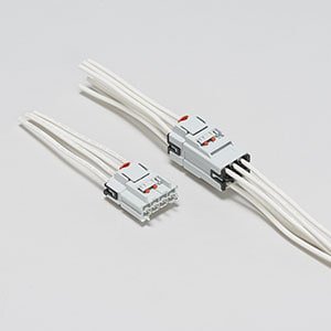 Power triple lock connector