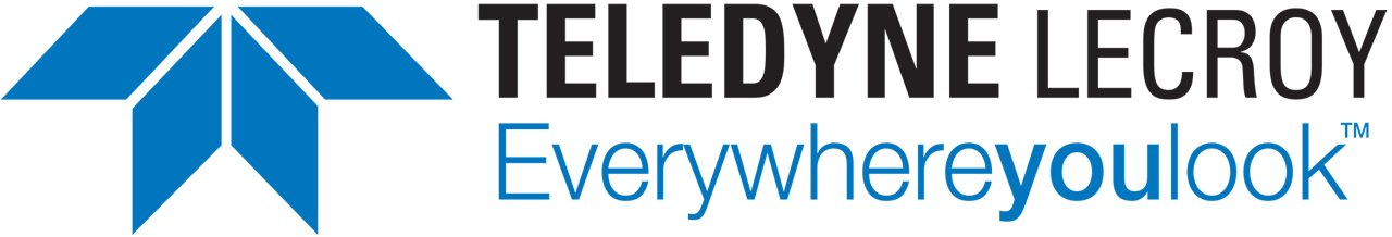 Teledyne LeCroy logo in color with transparent background