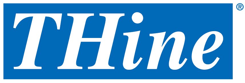 THine Electronics logo in color with transparent background