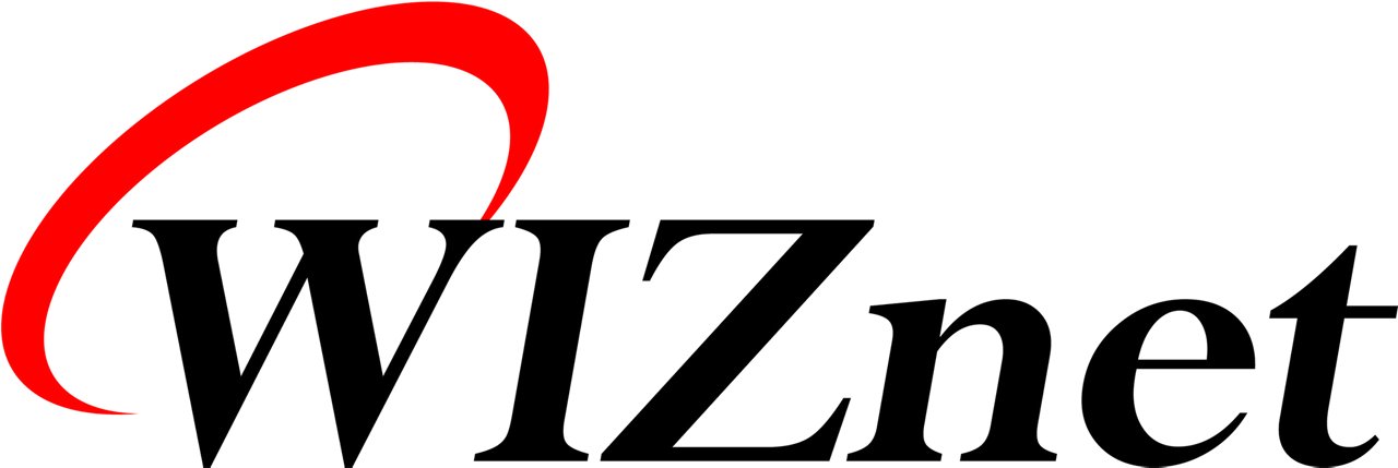 WIZnet logo in color with transparent background
