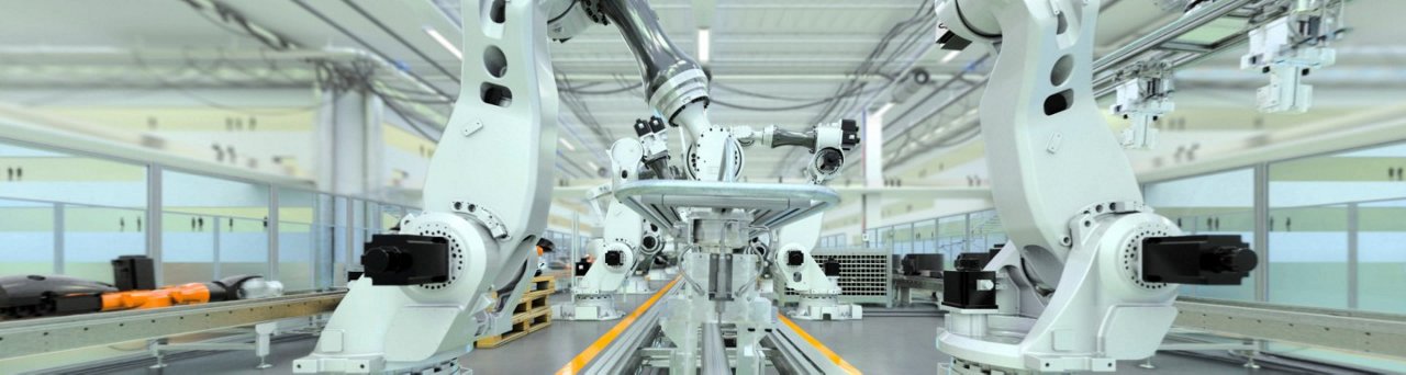 Fábrica de robots industriales