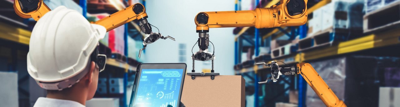 혁신적인 창고 및 공장의 디지털 기술을 위한 스마트 로봇 팔 시스템