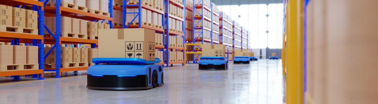 창고 내 자율 로봇 운송