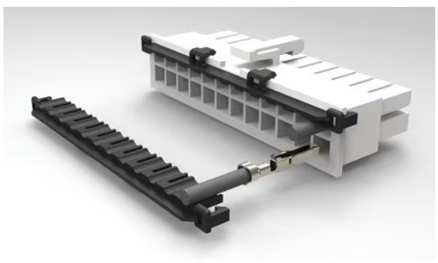 Image of TE Connectivity VAL-U-LOK Connector with TPA accessory