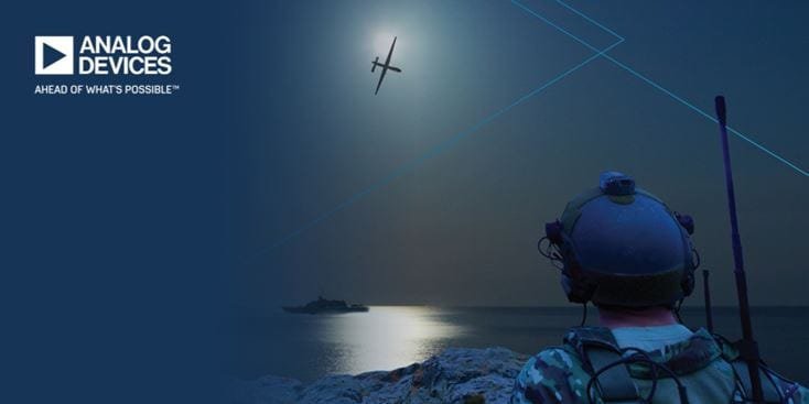 Analog Devices drone in night operation
