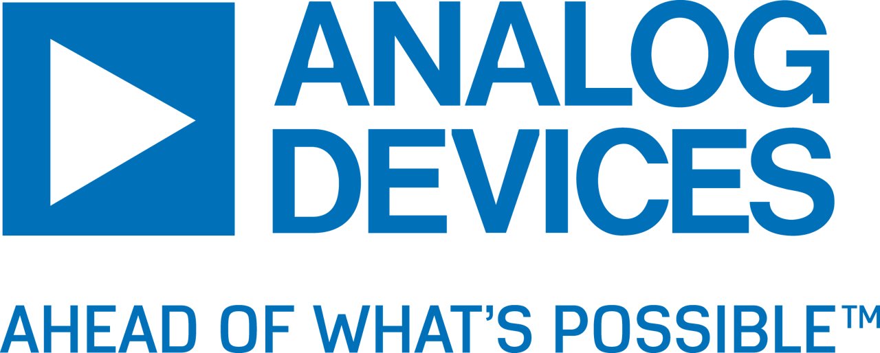 Analog Devices logo in color with transparent background