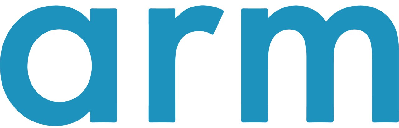 ARM logo in color with transparent background