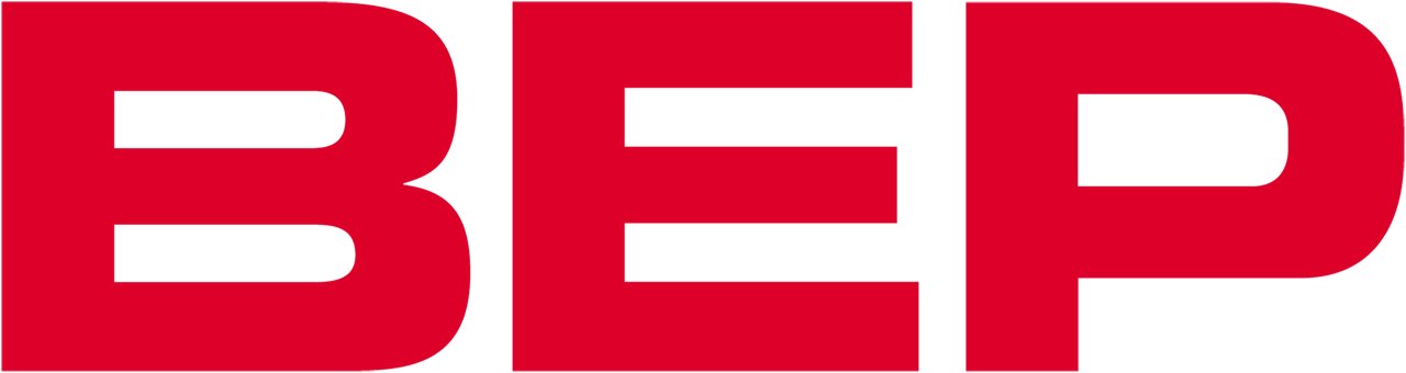 BEP Marine logo in color with transparent background