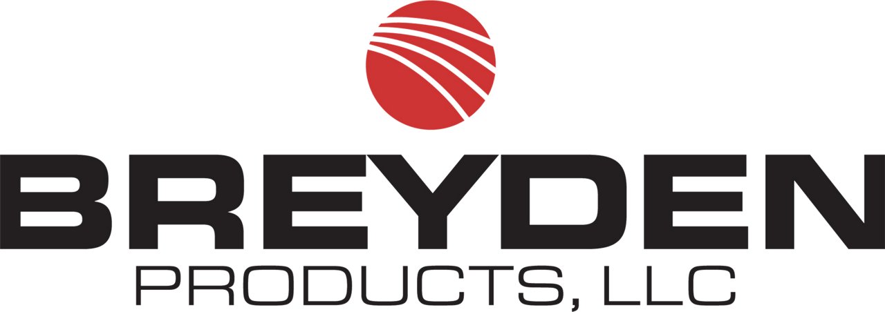 Breyden Products LLC logo in color with transparent background