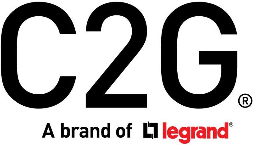 C2G/Legrand - logo in color with transparent background