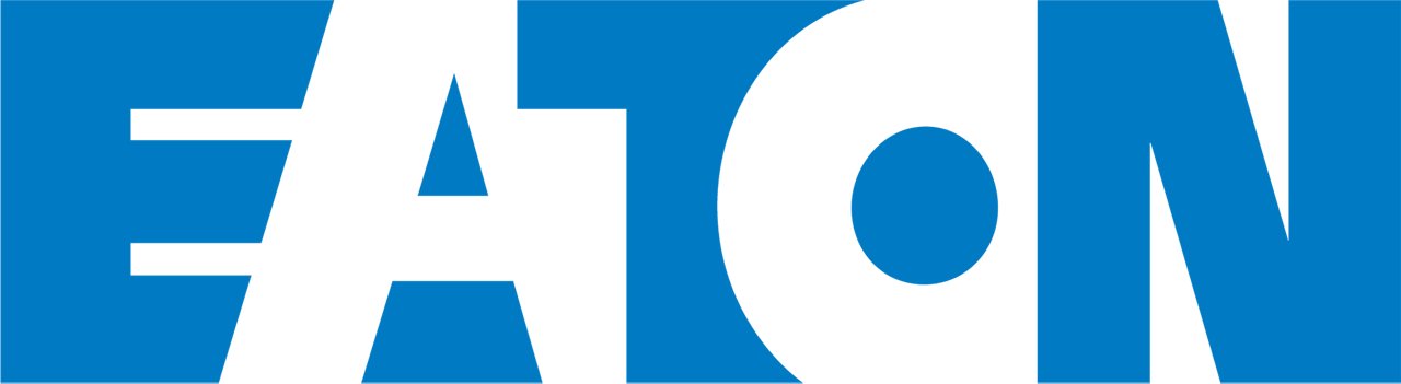 Eaton logo in color with transparent background