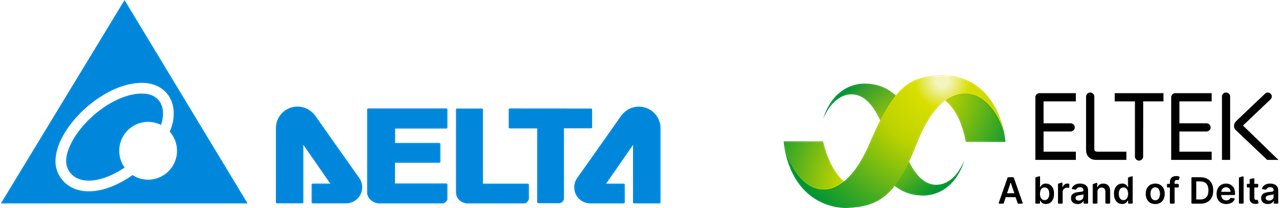 Eltek Valere Delta logo in color with transparent background