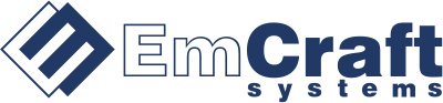 Emcraft  logo in color with transparent background