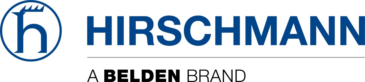 Hirschmann logo in color with transparent background