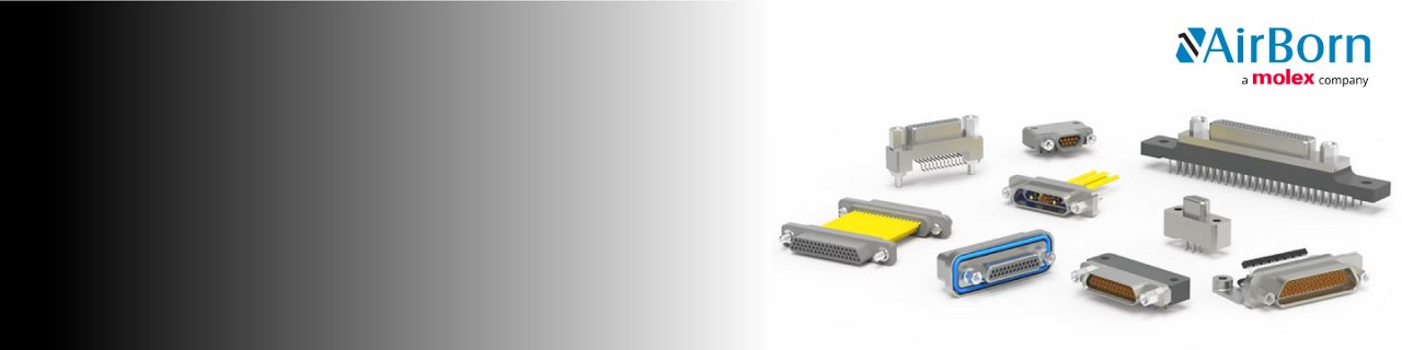 에어본(AirBorn) 전자 커넥터 모음, Molex 회사로 명확히 브랜드화됨.