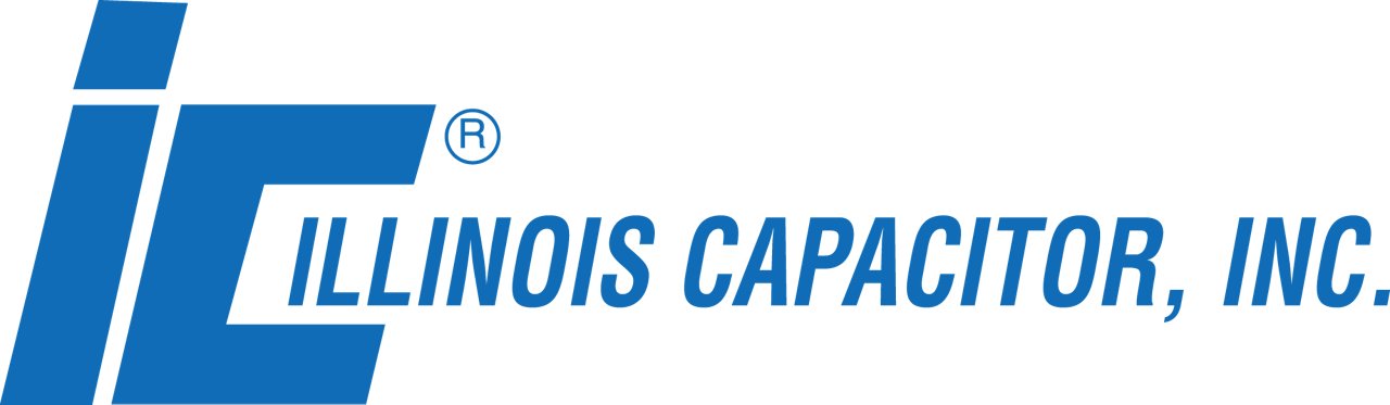 Illinois Capacitor logo in color with transparent background