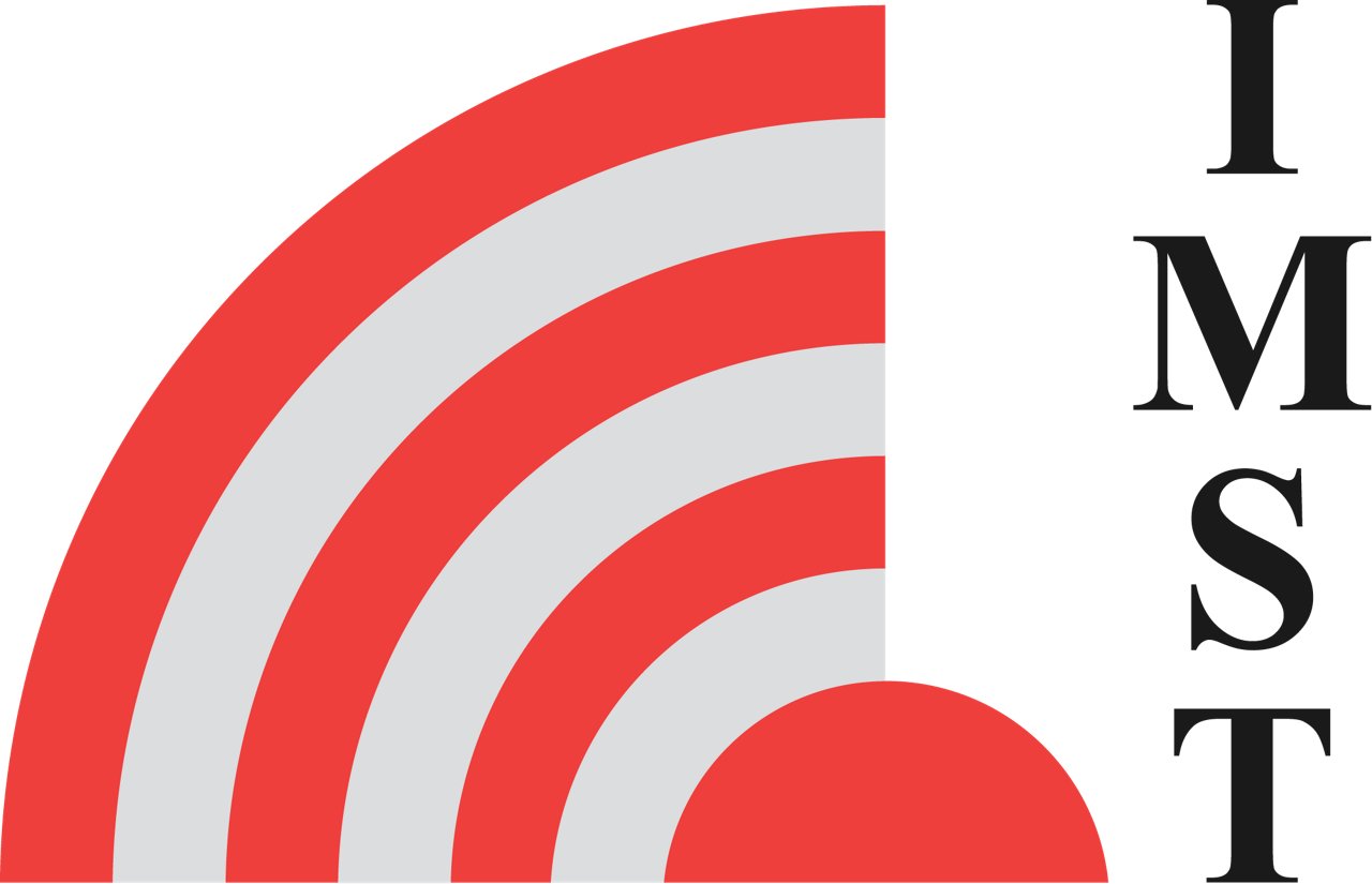 IMST GmbH logo in color with transparent background