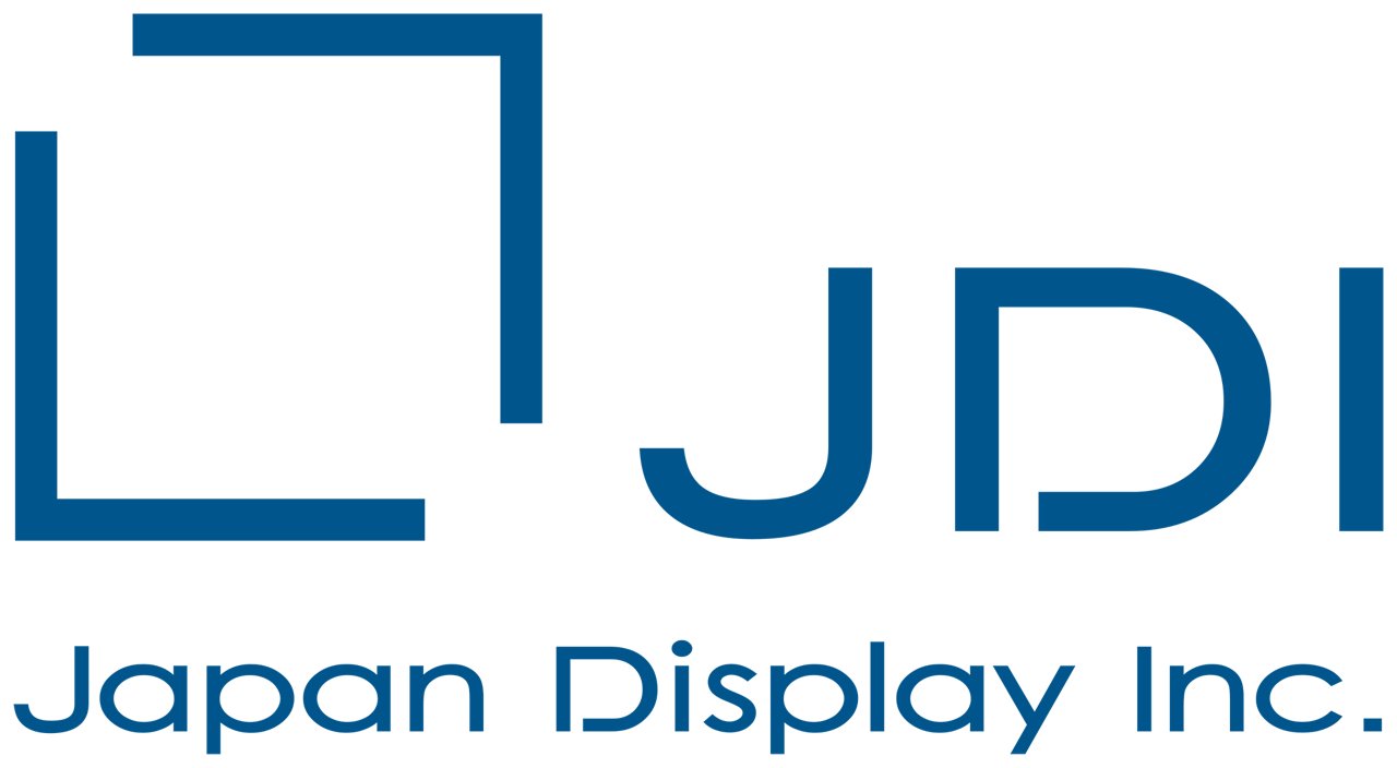 Japan Display Inc logo in color with transparent background