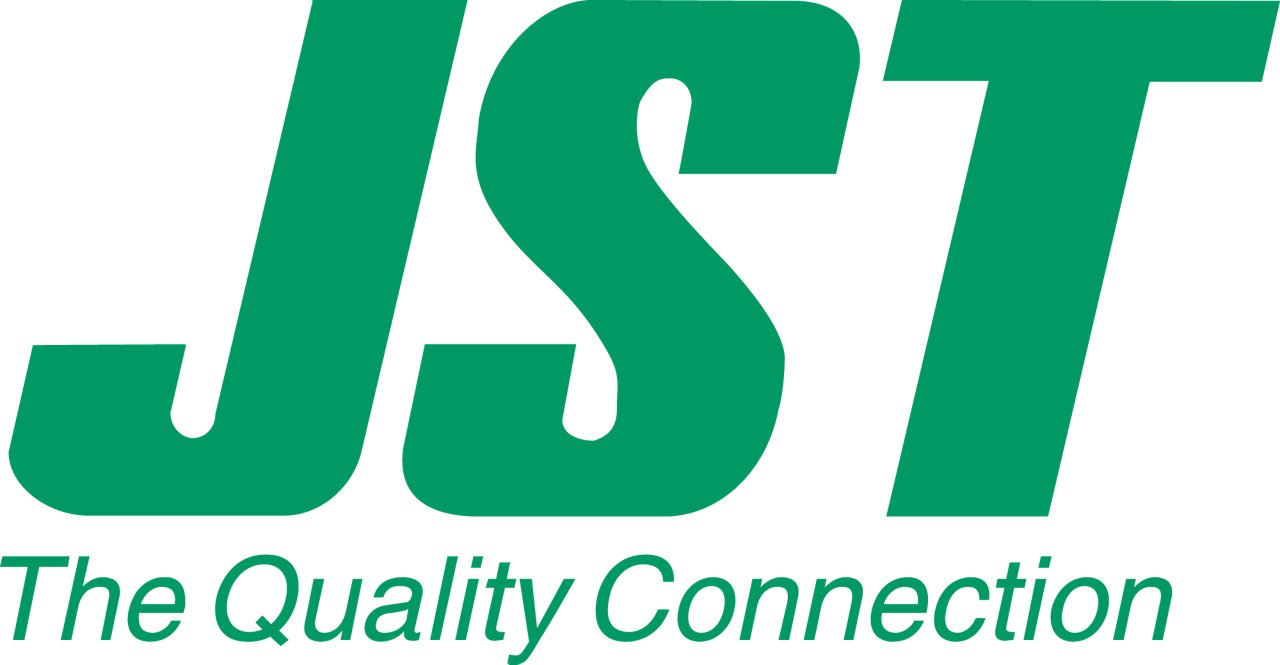 JST Mfg. Co., Ltd. logo in color with transparent background