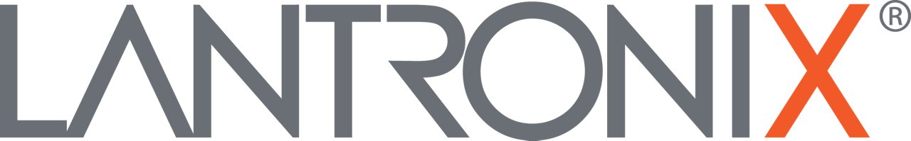 Lantronix logo in color with transparent background