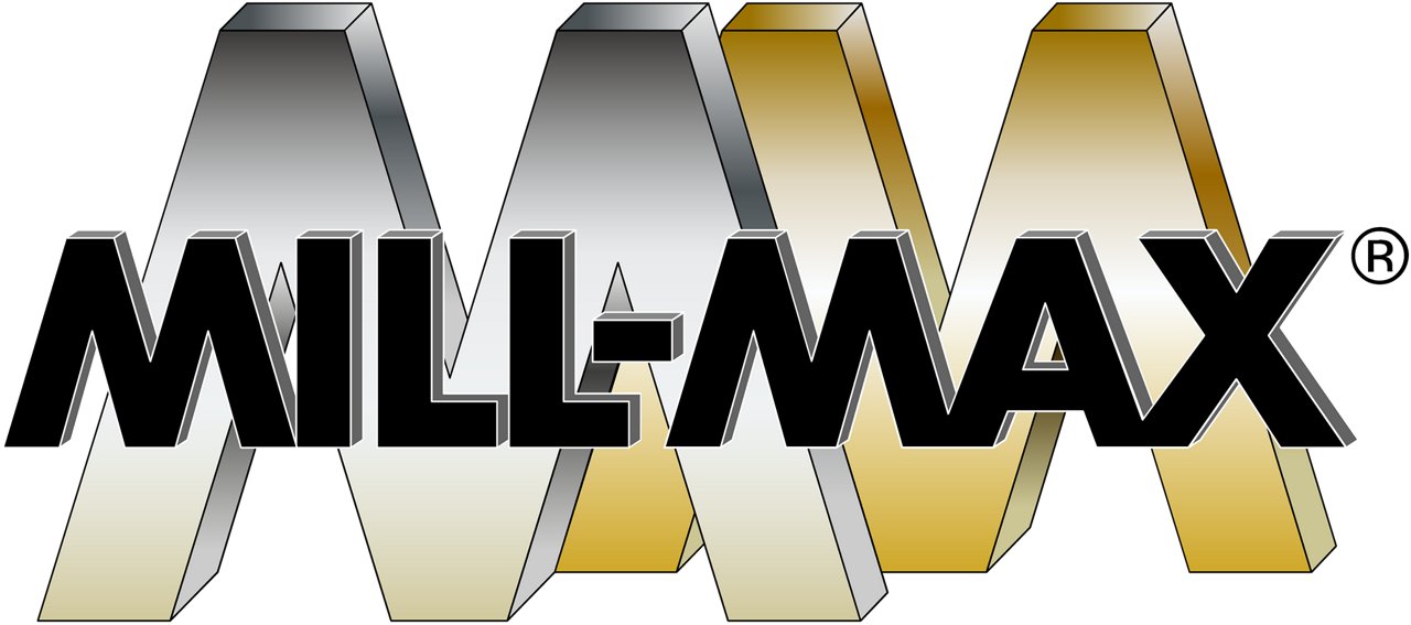 Mill-Max logo in color with transparent background