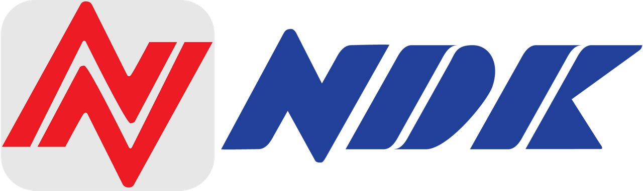 NDK logo in color with transparent background