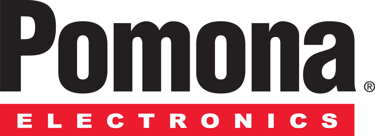Pomona Electronics logo in color with transparent background