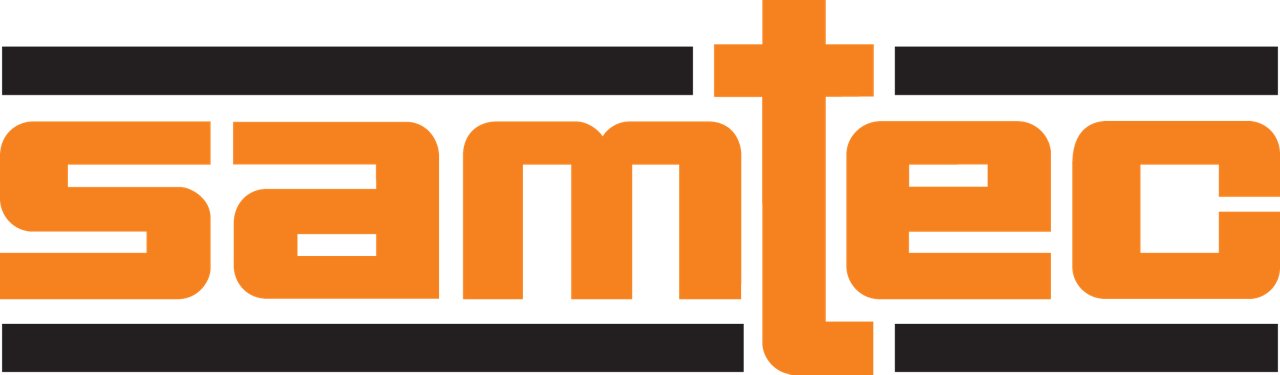 Samtec logo in color with transparent background