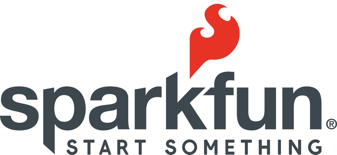 SparkFun Electronics logo in color with transparent background