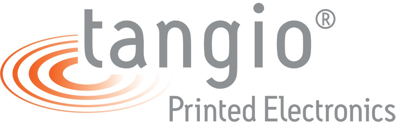 Tangio Printed Electronics logo in color with transparent background