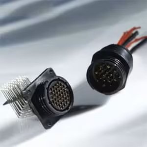 TE AI machine circular plastic connectors