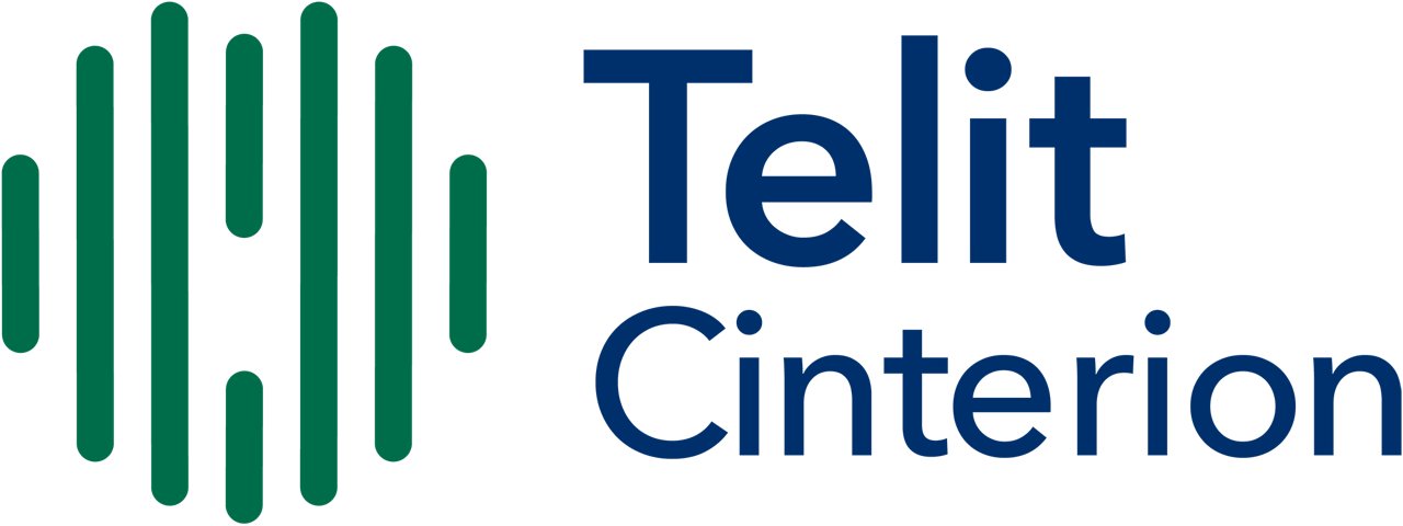 Telit Cinterion logo in color with transparent background