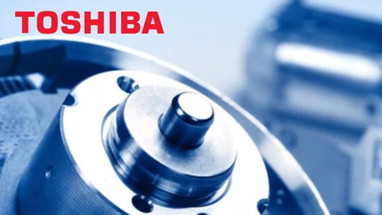 Image of brushed DC motor