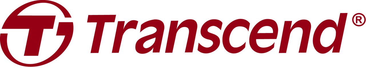 Transcend Information logo in color with transparent background