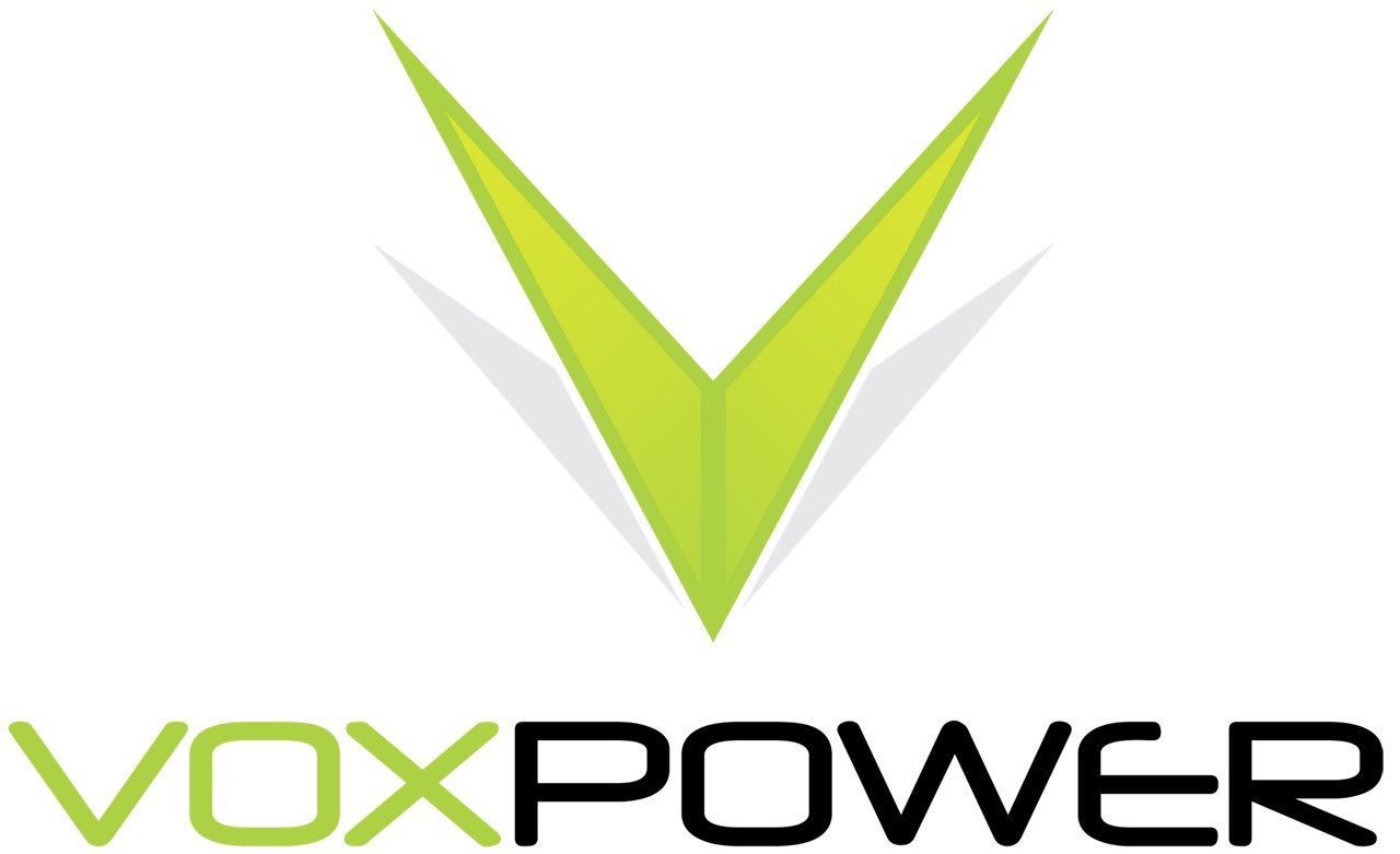 Vox Power Ltd logo in black with transparent background
